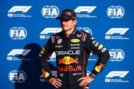 Red Bull's Max Verstappen after scoring pole position for the 2025 F1 Italian Grand Prix - Source: Getty